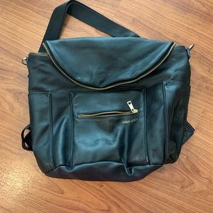 Fawn Design Original Black Diaper Bag